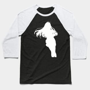 ES8 Vladilena Milize / Lena / Handler One 86 Eighty Six Wallpaper Simple Black and White Silhouette Anime Girls Characters x Animangapoi August 2023 Baseball T-Shirt